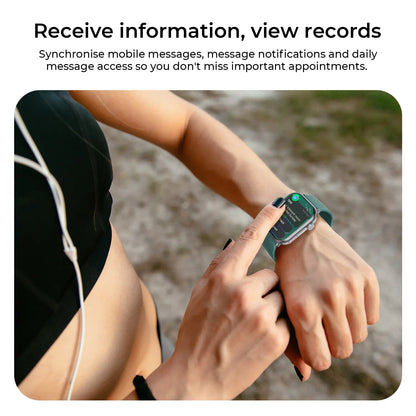 1.83-Inch Smartwatch for Men and Women，1000Mah High-Capacity Battery for Extended Standby，Wireless Calling & Message Alerts, Voice Assistant，Fitness Tracker with 100+ Sports Modes，Multifunctional Sport Smart Watch. #Summervibes