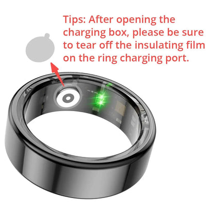 COLMI R02 Smart Ring Health Tracker, IP68 Waterproof Wearable Sport Device, Cool Gadgets for Couples, Gifts for Boyfriend, Boyfriend Birthday Gift