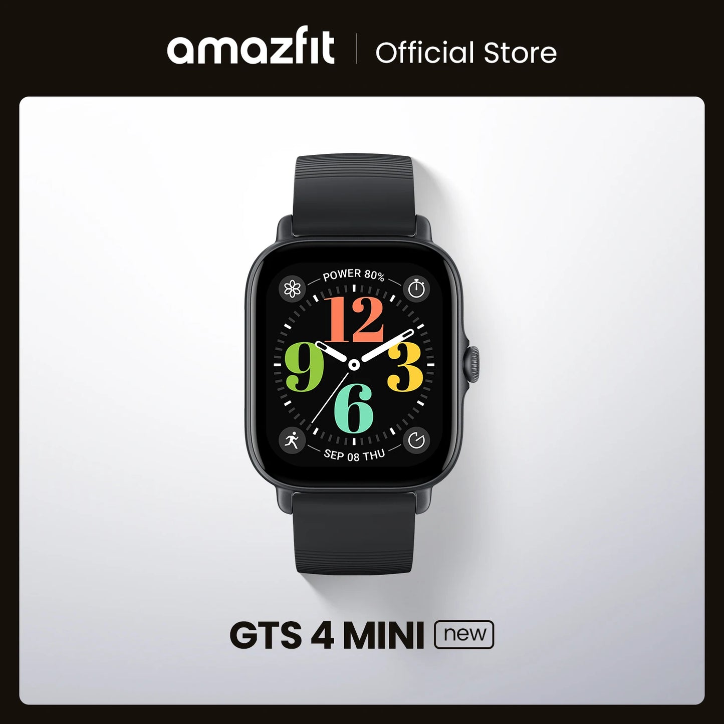 New  GTS 4 Mini New Smartwatch with Alexa Built-In 24H Heart Rate 150 Sports Modes Smart Watch