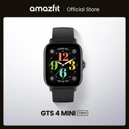 New  GTS 4 Mini New Smartwatch with Alexa Built-In 24H Heart Rate 150 Sports Modes Smart Watch