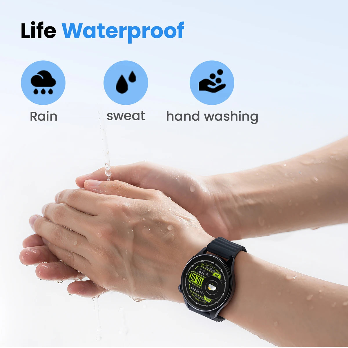 Watch 4S GPS Smartwatch 1.43” HD AMOLED Display 5 Satellite GPS Positioning 120+ Workout Modes Sport Fitness Smart Watch