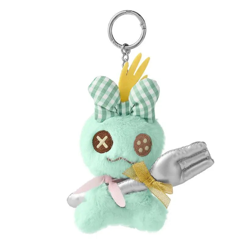 Disney Stitch Mint Chocolate Sitting Plush, Cute Mint Green Stuffed Doll Soft Fluffy Stitch Figure Toy, Gift for Kids Friends Valentine Christmas, Back to School