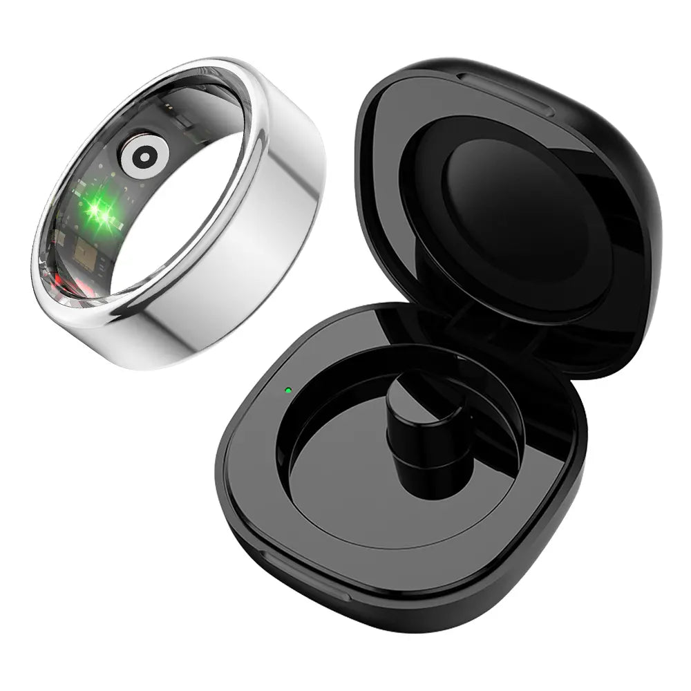 COLMI R02 Smart Ring Health Tracker, IP68 Waterproof Wearable Sport Device, Cool Gadgets for Couples, Gifts for Boyfriend, Boyfriend Birthday Gift