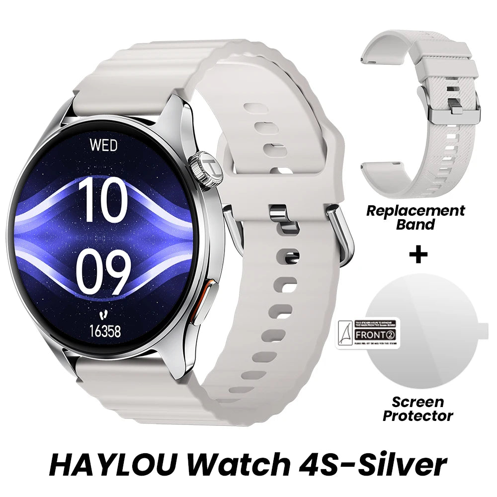 Watch 4S GPS Smartwatch 1.43” HD AMOLED Display 5 Satellite GPS Positioning 120+ Workout Modes Sport Fitness Smart Watch