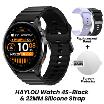 Watch 4S GPS Smartwatch 1.43” HD AMOLED Display 5 Satellite GPS Positioning 120+ Workout Modes Sport Fitness Smart Watch