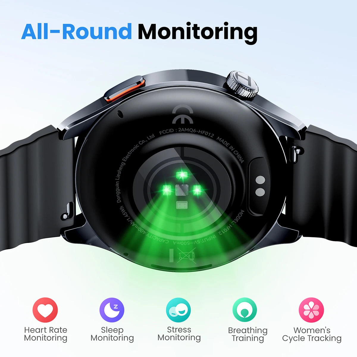 Watch 4S GPS Smartwatch 1.43” HD AMOLED Display 5 Satellite GPS Positioning 120+ Workout Modes Sport Fitness Smart Watch