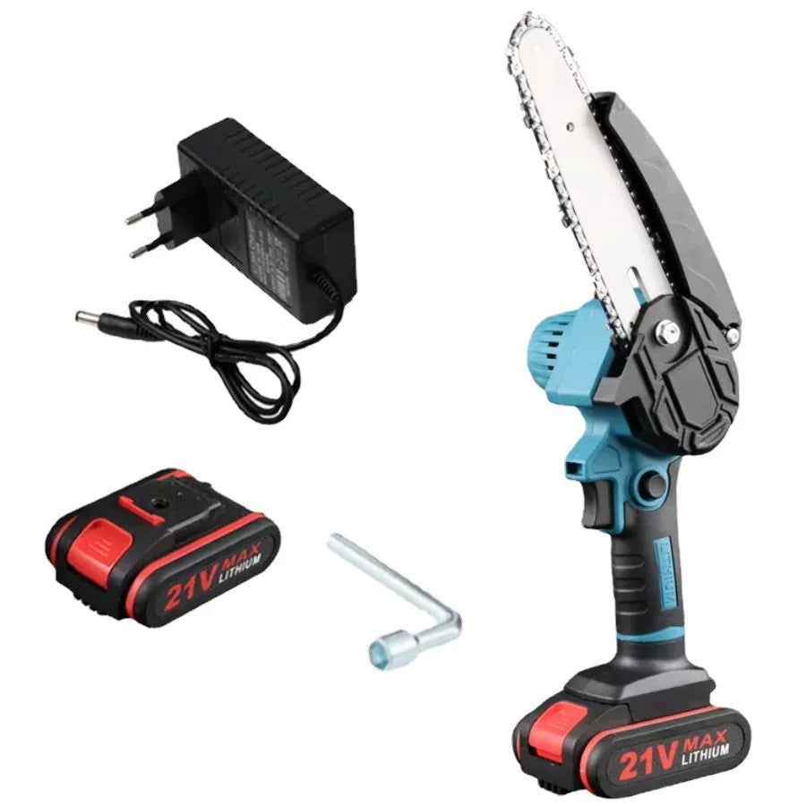Wireless Lithium Electric Saw, Handheld Mini Electric Saw, Rechargeable Small Electric Saw, Woodworking, Garden Logging