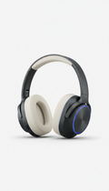 Wireless noise-cancelling headphones with matte finish